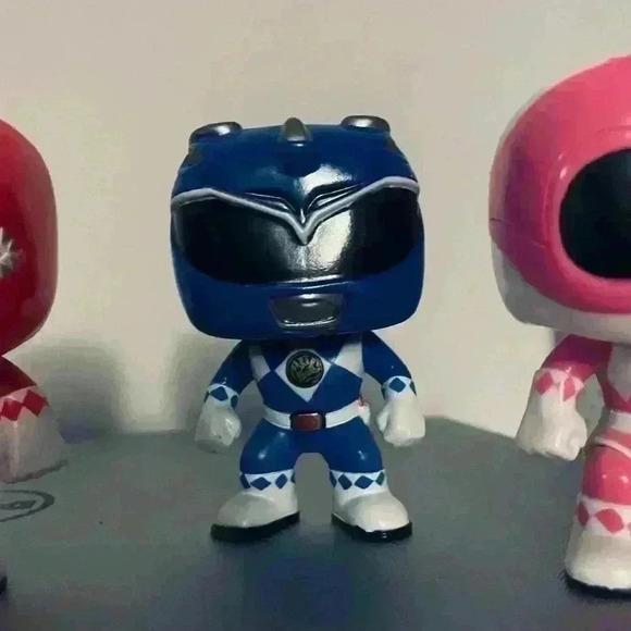 Set of 5 Mighty Morphin’ Power Rangers Funko Pops - Picture 6 of 7